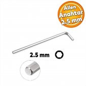 Eltos Allen Alyan Anahtar 2.5 mm Altıgen Vida Somun Sıkma Sökme ECA0025 - 1