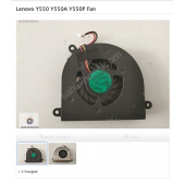 Lenovo Y550 Y550A Y550P Fan - 1