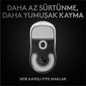 Logitech G PRO X Superlight Hero Beyaz Kablosuz Oyuncu Mouse Teşhir - 5