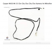 Casper Mt50 Mt 55 Ckv Cky Cku Chy Chu Kamera Ve Mikrofon Kablosu - 1