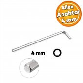 Eltos Allen Alyan Anahtar 4 mm Altıgen Vida Somun Sıkma Sökme ECA004 - 1