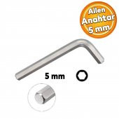 Eltos Allen Alyan Anahtar 5 mm Altıgen Vida Somun Sıkma Sökme ECA005 - 1