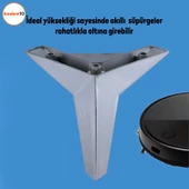 Kale Lüks Mobilya Kanepe Sehpa Tv Ünitesi Koltuk Ayağı 15 Cm Krom Renk Baza Ayakları thumbnail 5