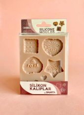 Smarta Silikon Kalıp - Kurabiyeler - 1
