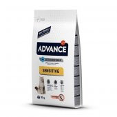 Advance Sensitive Somonlu Hassas Yetişkin Kedi Maması 10 Kg - 1