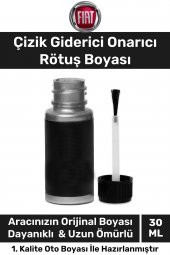 Suya Dayanıklı Fiat Egea Cross Uyumlu Çizik Taş İzi Giderici Onarıcı Beyaz Oto Rötuş Boyası - 1