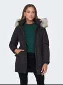 ONLY Bayan Uzun Mont Kapüşonlu Parka 15300633 - 1