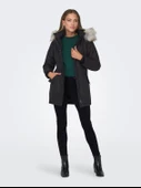 ONLY Bayan Uzun Mont Kapüşonlu Parka 15300633 - 3