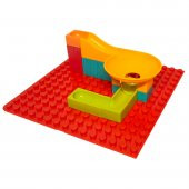LegoDuploUyumlu Büyük Zemin Kırmızı - 3