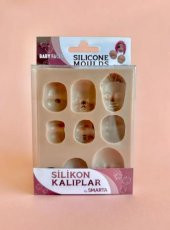 Smarta Silikon Kalıp - Bebek Yüzleri - 1