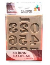 Smarta Silikon Kalıp - Sayılar - 1
