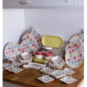 Keramika Takım Kahvaltı Colors 65 Parça 12 Kişilik - 1