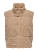 ONLY Bayan Peluş Kısa Yelek 15301373 - 7