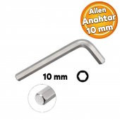 Eltos Allen Alyan Anahtar 10 mm Altıgen Vida Somun Sıkma Sökme ECA010 - 1