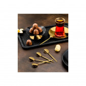 ÖZLİFE ZEN 6 LI TITANYUM ÇAY KAŞIĞI - 1