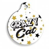 PetTagArt Qr Smart ID Crazy Cat Kedi Künyesi - 1