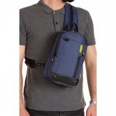 Newish Polo Imperteks Su Geçirmez Bodybag Sırt Çantası Lacivert - 7