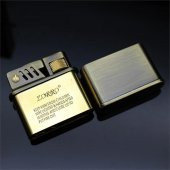 Zorro Sm-549T Benzinli Retro Çakmak Bronz - 3