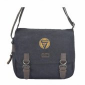 Ççs 31326 Kanvas Postacı Askılı Omuz Çantası Siyah thumbnail 1