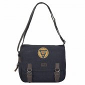 Ççs 31326 Kanvas Postacı Askılı Omuz Çantası Siyah thumbnail 2