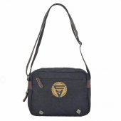 Ççs 31326 Kanvas Postacı Askılı Omuz Çantası Siyah thumbnail 4