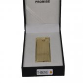 Çelik Depolu Promise Slim Çakmak Altın Sarısı - 5
