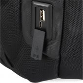 ÇÇS 31300 Usb Çıkışlı Çapraz Sırt ve Göğüs Çantası Siyah - 3