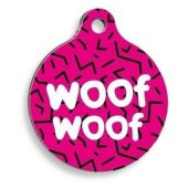PetTagArt Qr Smart ID Woof Woof Kedi ve Köpek Künyesi - 1