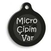 PetTagArt Qr Smart ID Mikro Çipim Var Kedi ve Köpek Künyesi - 1