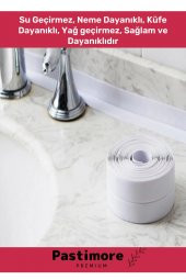 Duş Pvc Lavabo Küvet Tezgah Kenar Banyo Mutfak 3,2 Mt Su Sızdırmaz Geçirmez Yalıtım Bant - 2 Adet - 5