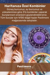 Unisex Akrep Burcu Enerjisini Yükselten Doğal Taş Bileklik Akrep Burçları Için Burç Taşı Bileklik - 2