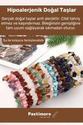 Unisex Akrep Burcu Enerjisini Yükselten Doğal Taş Bileklik Akrep Burçları Için Burç Taşı Bileklik - 3