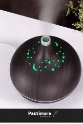 Premium Şık Ultrasonik Led Rgb Işık Parfüm Şişesi Ev Araba Aromatik Hava Nemlendirici 300ml - 3