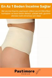 Ultra İnceltici Yüksek Bel Silikon Dikişsiz Sıkılaştırıcı Karın Toparlayıcı Slip-String Kadın Korse - 3