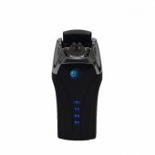 Dokunatik Led Göstergeli Usb Şarjlı Tesla Çakmak Siyah - 6