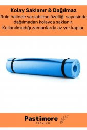 Su Geçirmez Konfor Modeli Taşıma Askılı Çift Taraflı Kamp Zemin Çadır Uyku Matı Mavi Yer Minderi - 5