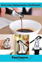 Özel Seri Büyük Boy Damlatmaz Zeytinyağı Sıvıyağ Şişesi Yağdanlık Cam Yağlık 750 ml - 2'li Set - 3