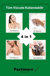 %100 Doğal 2'li Antibakteriyel El Yüz Vücut Saç Cilt Orijinal Vegan Eşek Sütü Sabunu - 5