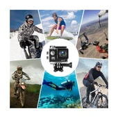 Aksiyon Kamerası Wi-Fi KS504 4K Ultra HD 170 Derece 32 Gb thumbnail 3