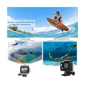 Aksiyon Kamerası Wi-Fi KS504 4K Ultra HD 170 Derece 32 Gb thumbnail 7