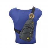 Newish Polo Bodybag Sırt ve Göğüs Çantası Siyah - 1