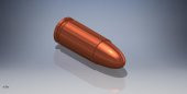 9Mm Parabellum, 9Mm Para, 9 × 19Mm Nato Dummy Yuvarlak Plastik Aparat - 2