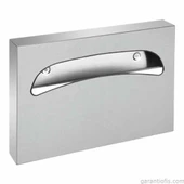 Garanti Metal 7217 Parlak Krom  Klozet Kapak Örtüsü Dispenseri - 1
