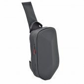 Ccs Tek Omuz Askılı Sırt ve Göğüs Çantası Usb Çıkışlı Siyah - 2