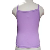 5-14 Yaş Kız Çocuk T-Shirt Crop Pembe Mor thumbnail 3