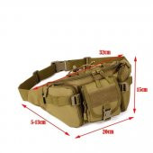 Protector Plus Taktikal Bel Çantası Kahve - 4