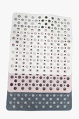 Kare Vantuzlu Banyo ve Duş Kaydırmazı, Küvet İçi Duşakabin Kaydırmaz Vantuzlu Banyo Paspası 54x54cm - 3