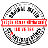 50 Adet Küçük Sözler Eğitim Seti (Latince & Osmanlıca) 24 KİTAP - 9