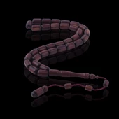 Kapsül Kesim Usta İşi Kral Ağacı Tesbih T-1414 thumbnail 2