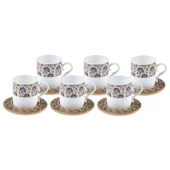 Bambum Lovisa - 6 Kişilik Kahve Fincan Takımı Dar thumbnail 1